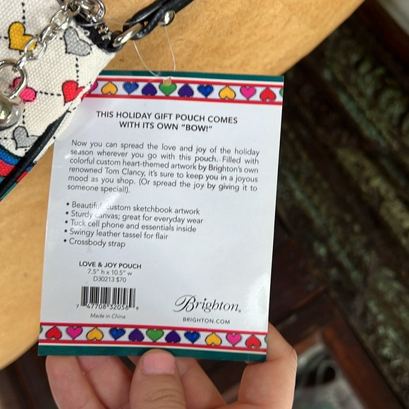 Brighton Love & Joy Pouch Purse - Picture 3 of 4
